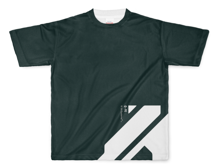 フルグラフィックTシャツ - L - 両面印刷