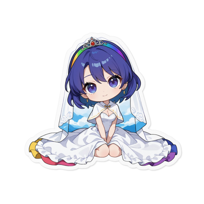 ステッカー - 100 x 100 (mm)(キャラのみ)