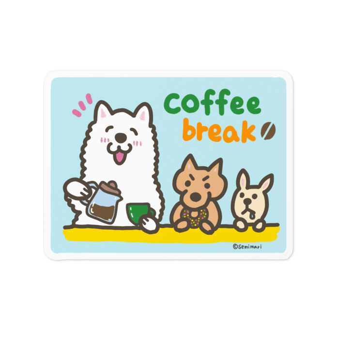 ステッカー - 100 x 100 (mm)