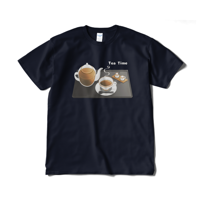 Tシャツ短納期　紺色　XL