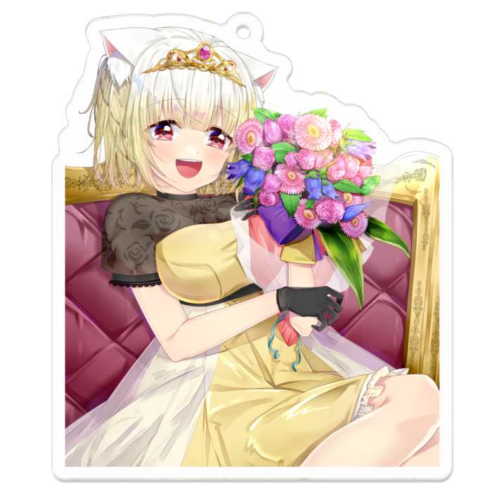アクリルキーホルダー - 70 x 70 (mm)