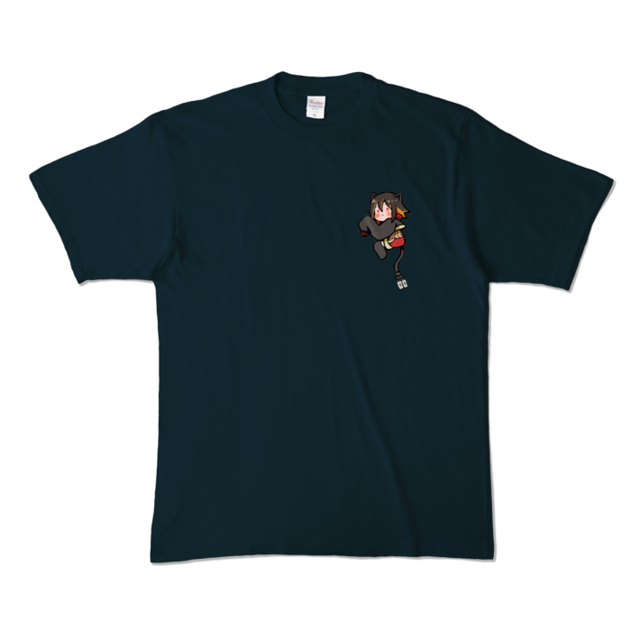 カラーTシャツ - XL - ネイビー (濃色)