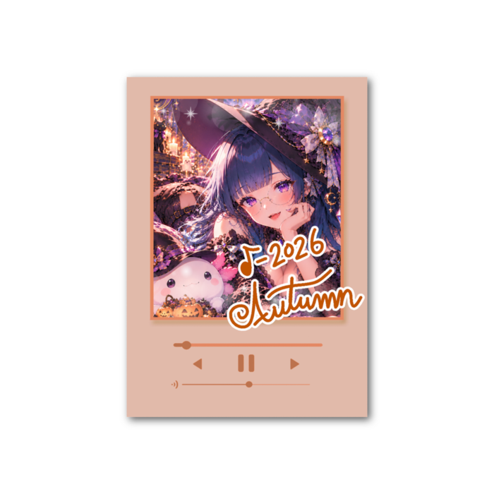 フォト風カード - 縦 - 両面