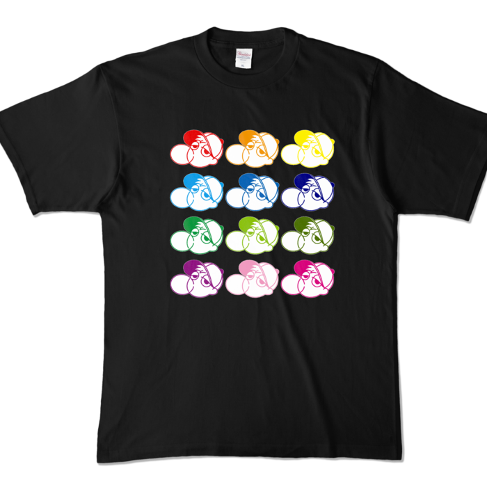 カラーTシャツ - XL - ブラック (濃色)