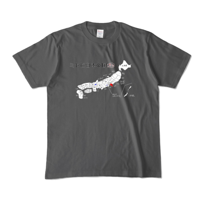 カラーTシャツ - M - チャコール (濃色)