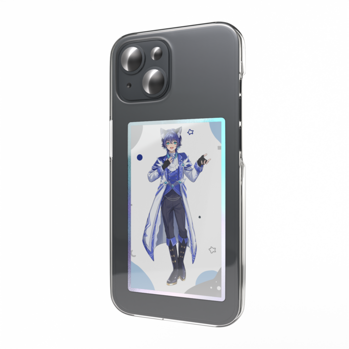 オーロラスマホステッカー - 縦