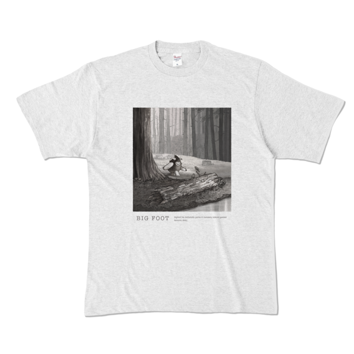 カラーTシャツ - XL - アッシュ (淡色)