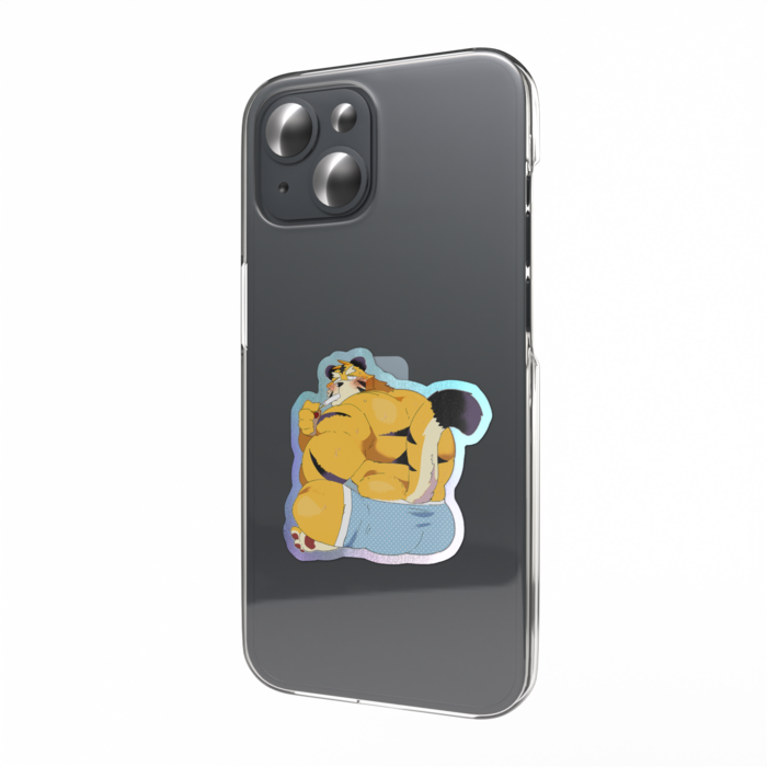 オーロラスマホステッカー - W55 × H91mm 以内