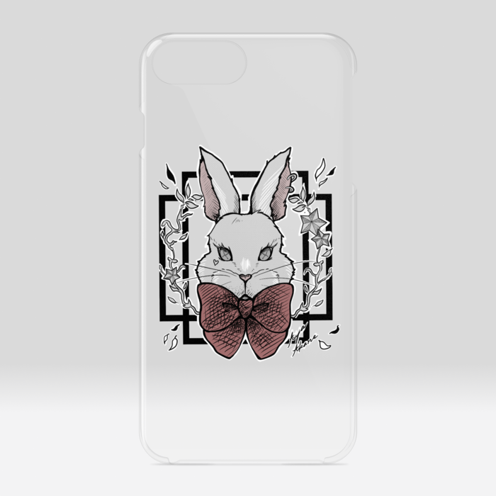 クリア🐰iPhoneケース - iPhone 6 Plus / 7 Plus / 8 Plus