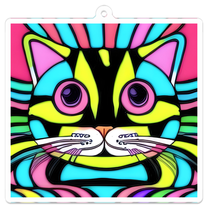 アクリルキーホルダー - 70 x 70 (mm)(2)