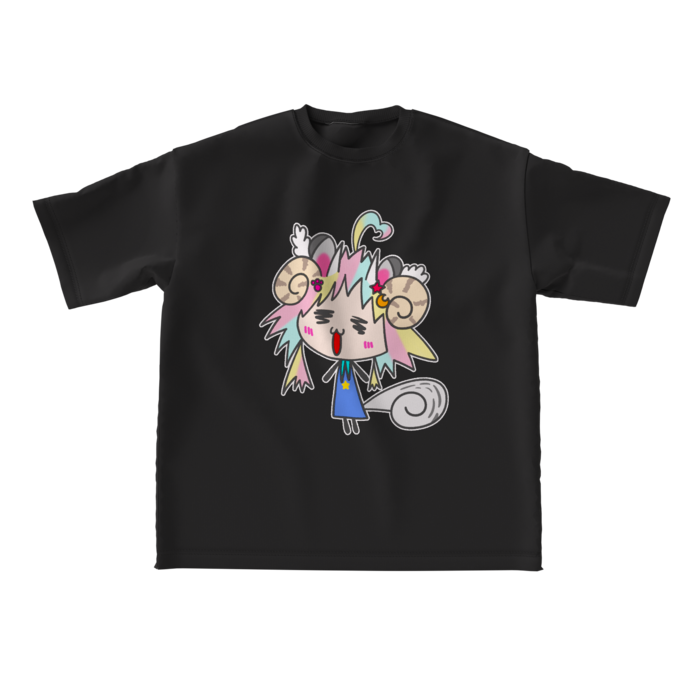ビッグシルエットTシャツ - L - 正面(1)