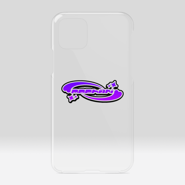 クリアiPhoneケース - iPhone11Pro(パープル)