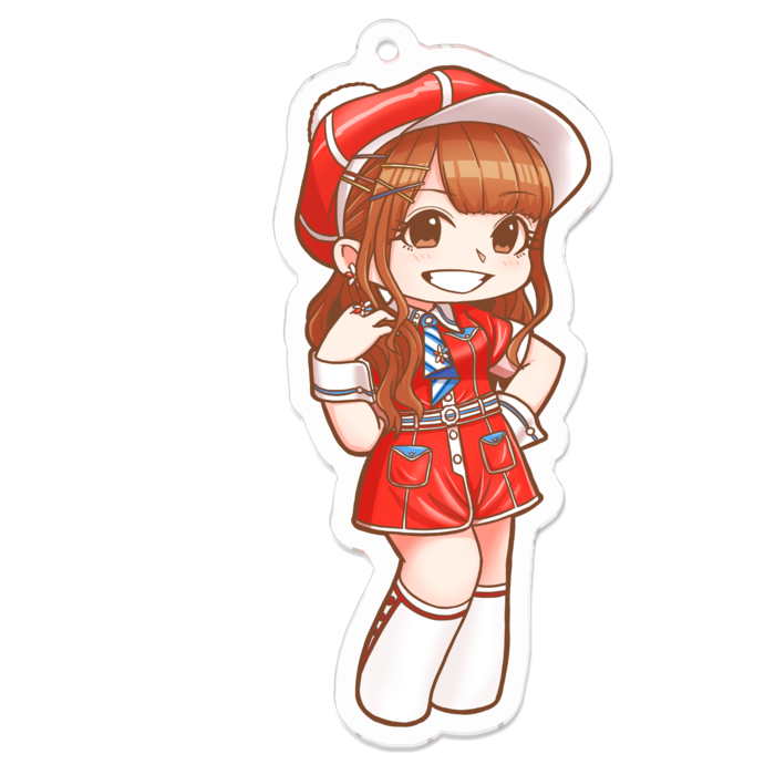 アクリルキーホルダー - 70 x 70 (mm)