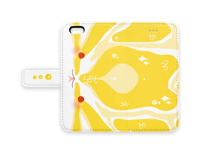 手帳型iPhoneケース - iPhone6 - ストラップ穴 なし