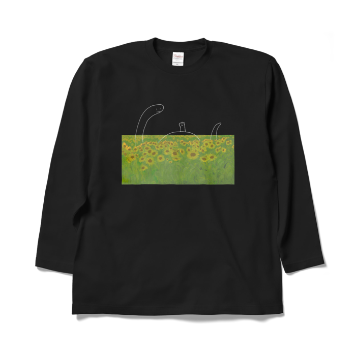 ロングスリーブTシャツ - XL - ブラック