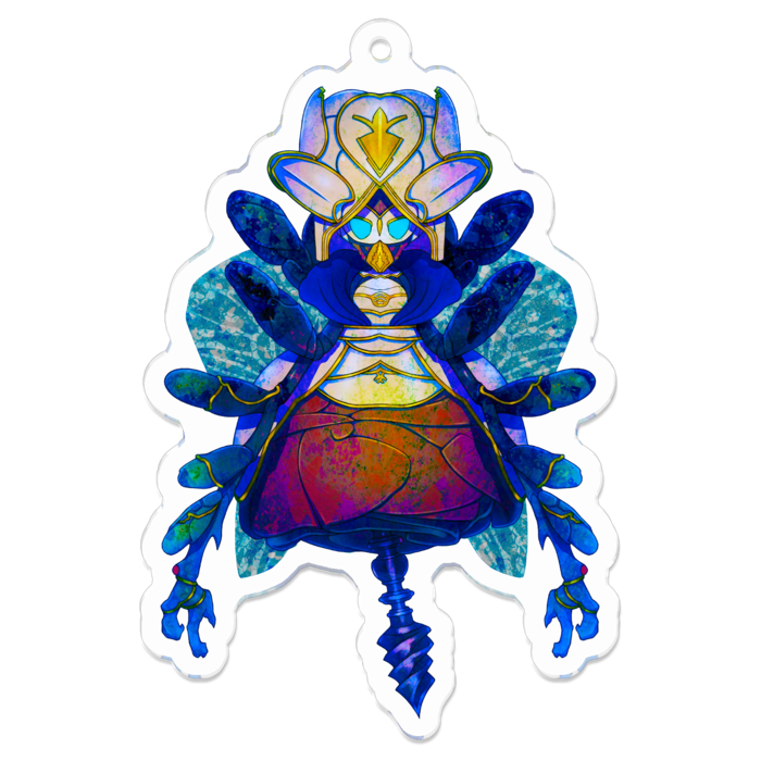 アクリルキーホルダー - 70 x 70 (mm)