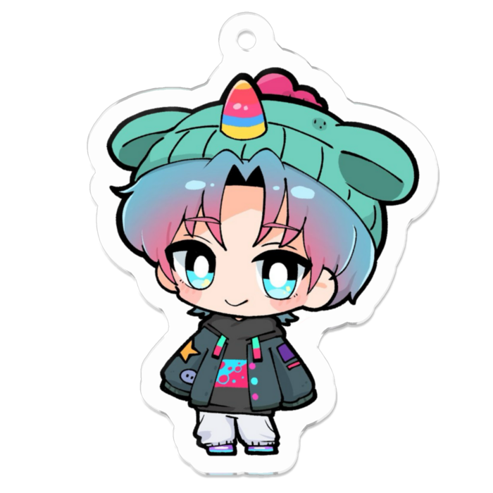 アクリルキーホルダー - 50 x 50 (mm)