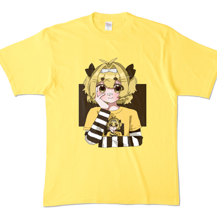 カラーTシャツ - XL - イエロー (濃色)