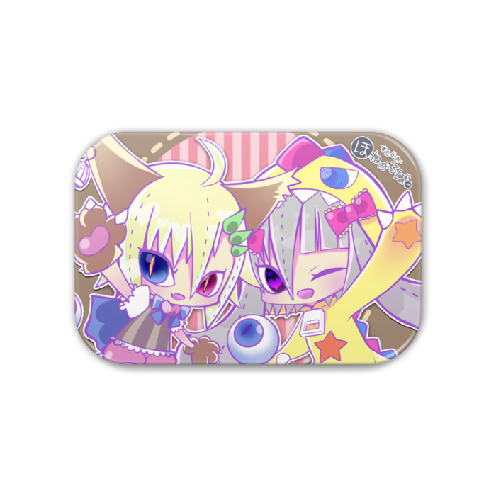 缶バッジ - 角丸 76x51mm