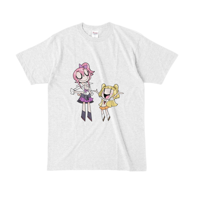カラーTシャツ(淡色) - L - アッシュ
