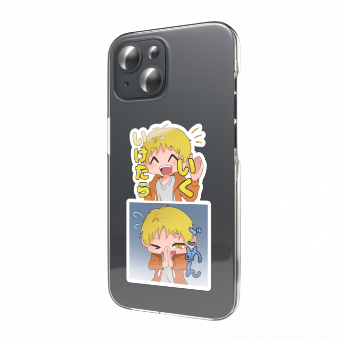 スマホステッカー - W55 × H91mm 以内
