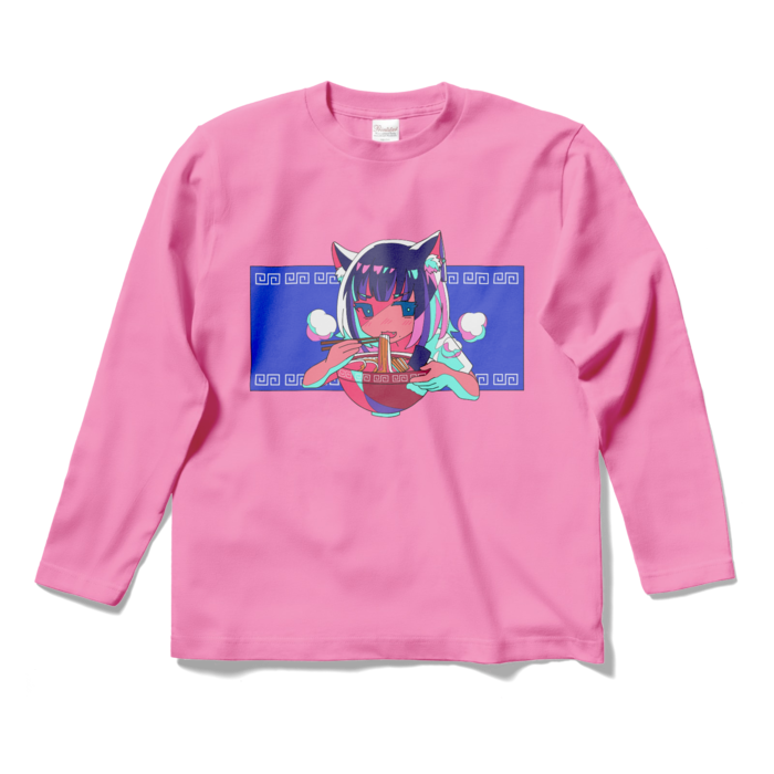 ロングスリーブTシャツ - S - ピンク