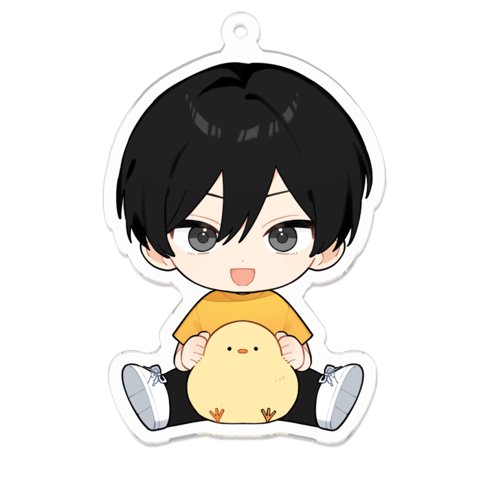 アクリルキーホルダー - 70 x 70 (mm)