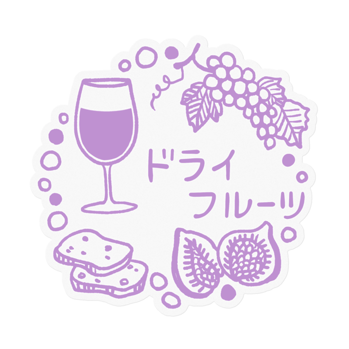 ステッカー - 100 x 100 (mm)