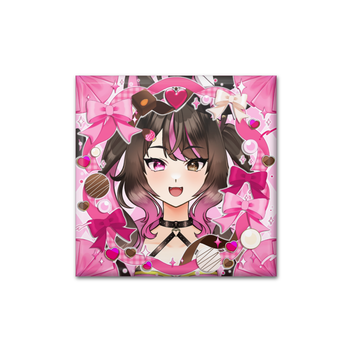 缶バッジ - 四角形40mm