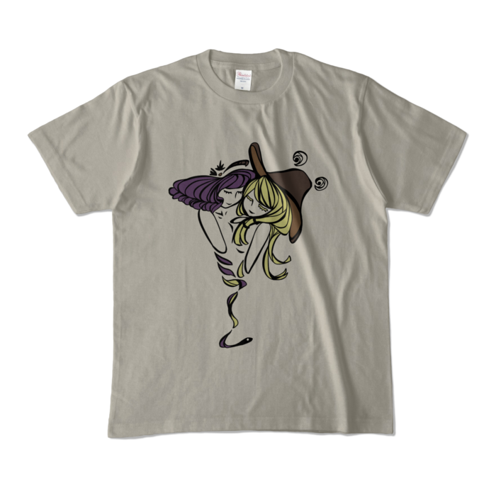 カラーTシャツ - M - シルバーグレー