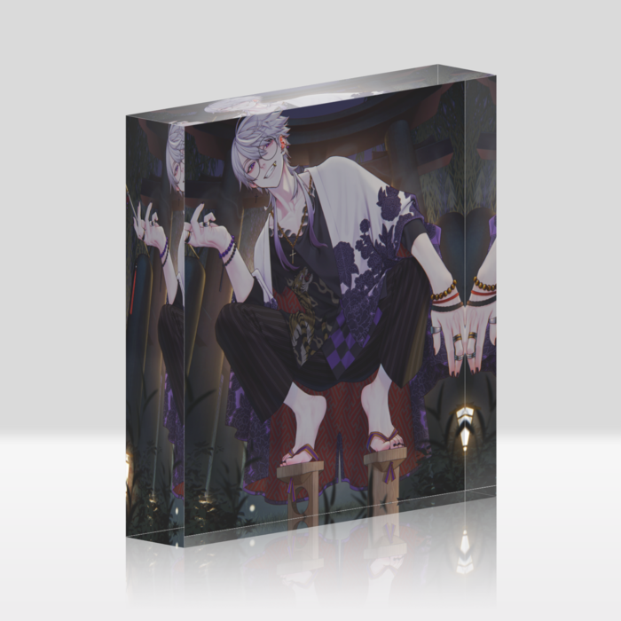 アクリルブロック - 100x100mm