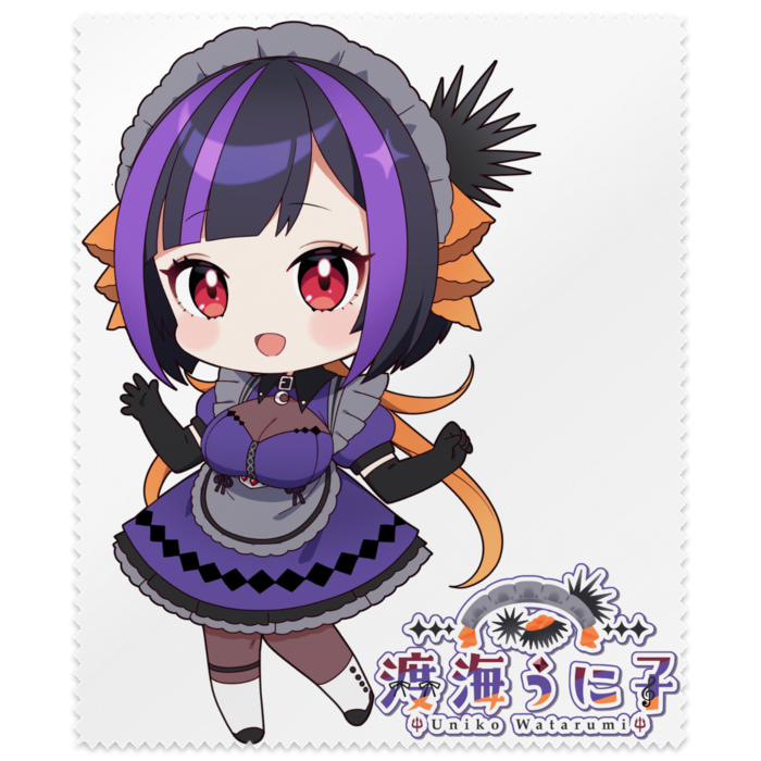 メガネ拭き【メイド服ちびキャラver】