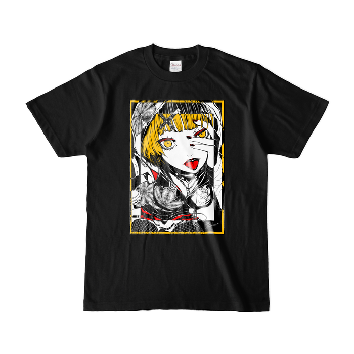 カラーTシャツ(濃色) - S - ブラック