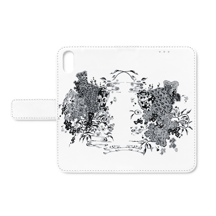 手帳型iPhoneケース - iPhone X - ストラップ穴 なし