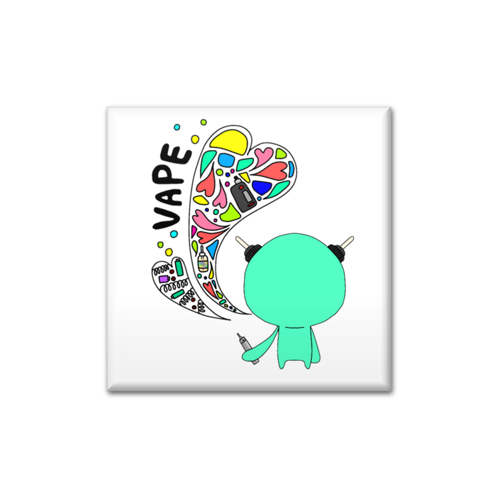 缶バッジ - 四角形40mm