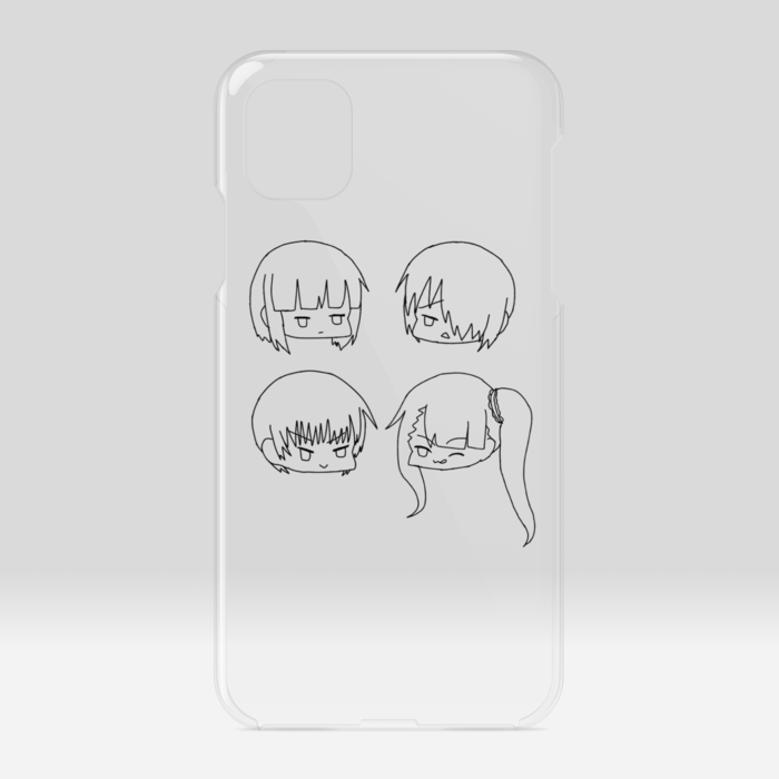 クリアiPhoneケース - iPhone11