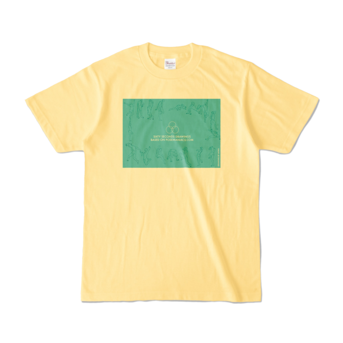カラーTシャツ - S - ライトイエロー (淡色)