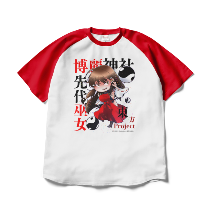 東方project 博麗神社 先代巫女 Tシャツ みちくさ Booth