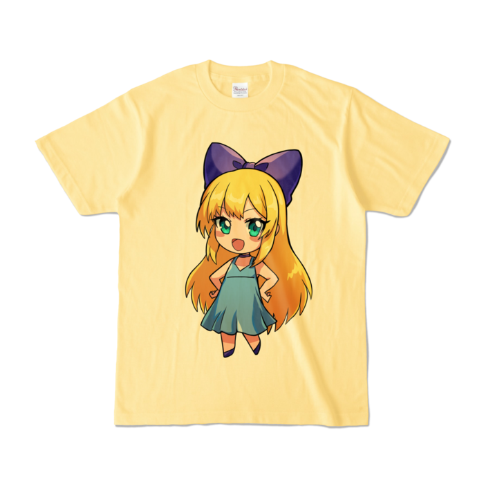 カラーTシャツ - S - ライトイエロー (淡色)