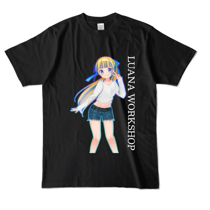 カラーTシャツ - L - ブラック (濃色)