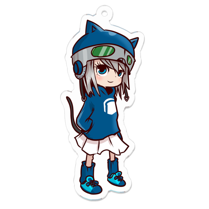 アクリルキーホルダー - 70 x 70 (mm)