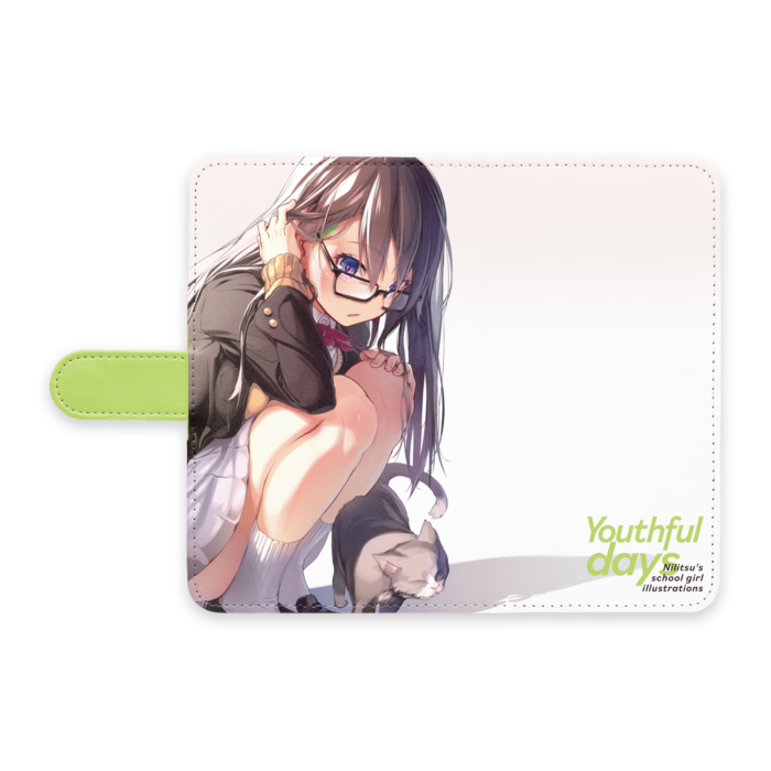 手帳型Androidケース - L - ストラップ穴 なし