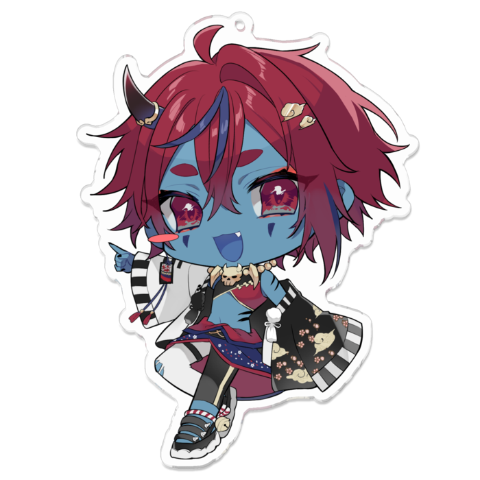 アクリルキーホルダー - 100 x 100 (mm)