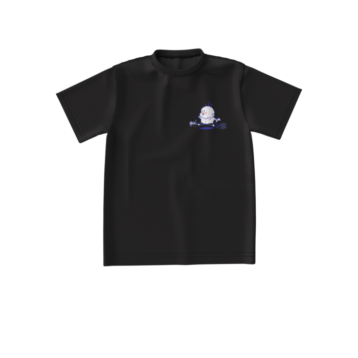 ビッグシルエットTシャツ - S - 両面黒