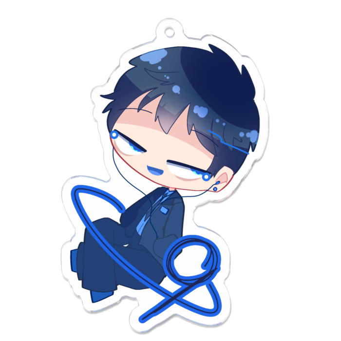 アクリルキーホルダー - 70 x 70 (mm)