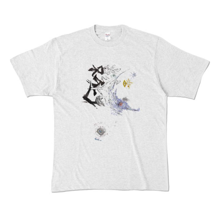 カラーTシャツ - XL - アッシュ (淡色)