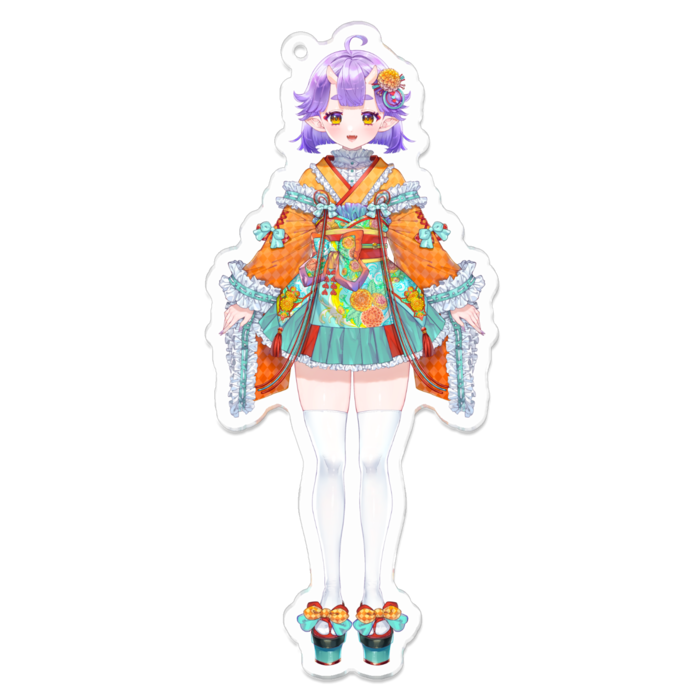 アクリルキーホルダー - 100 x 100 (mm)