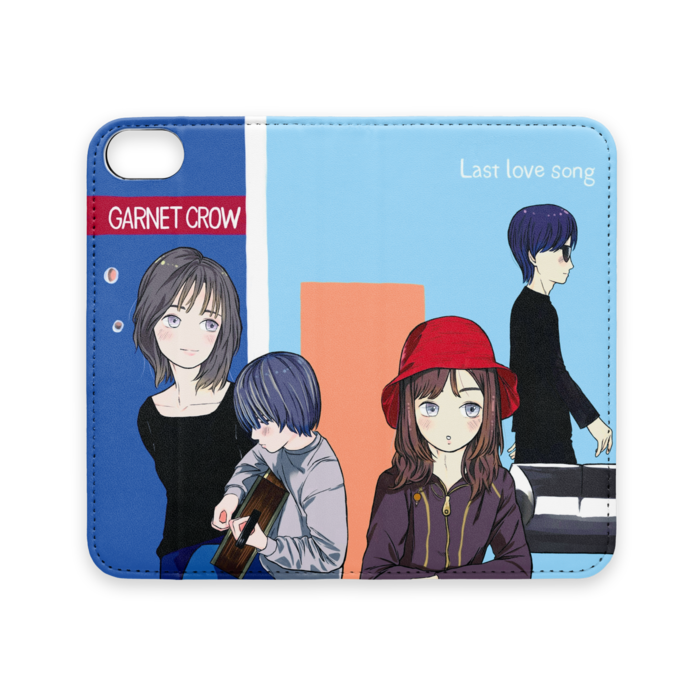 手帳型iPhoneケース（ベルトなし） - iPhone 8 / 7 / SE2 - ストラップ穴 なし