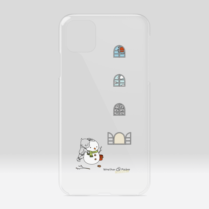 snowy クリアiPhoneケース - iPhone11ProMax