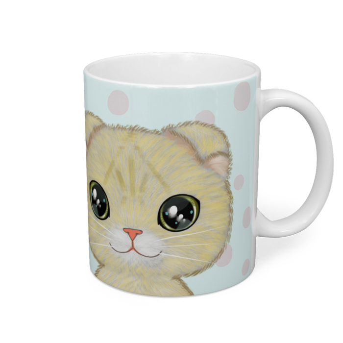 マグカップ - 直径 8 cm / 高さ 9.5 cm